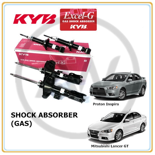 KYB Kayaba Proton Inspira Mitsubishi Lancer GT CY4A Front Rear Absorber