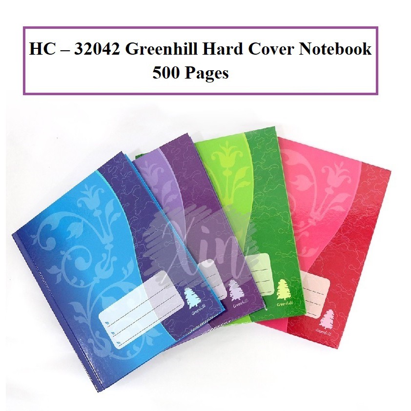 [1 Books] HC-32042 Greenhill F5 Hard Cover Square Single Line Quarto ...