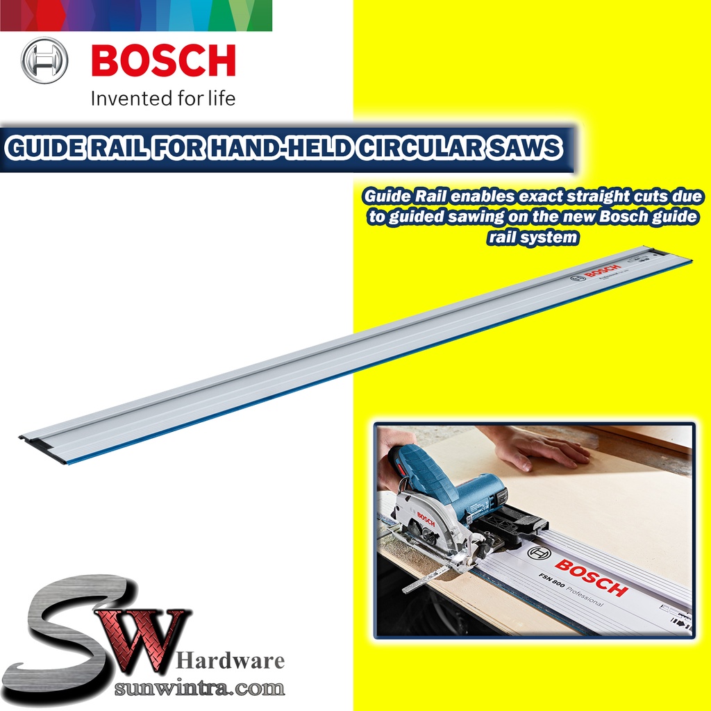 Bosch GUIDE RAIL FOR HANDHELD CIRCULAR SAWS FSN1600 FSN 1600 Shopee