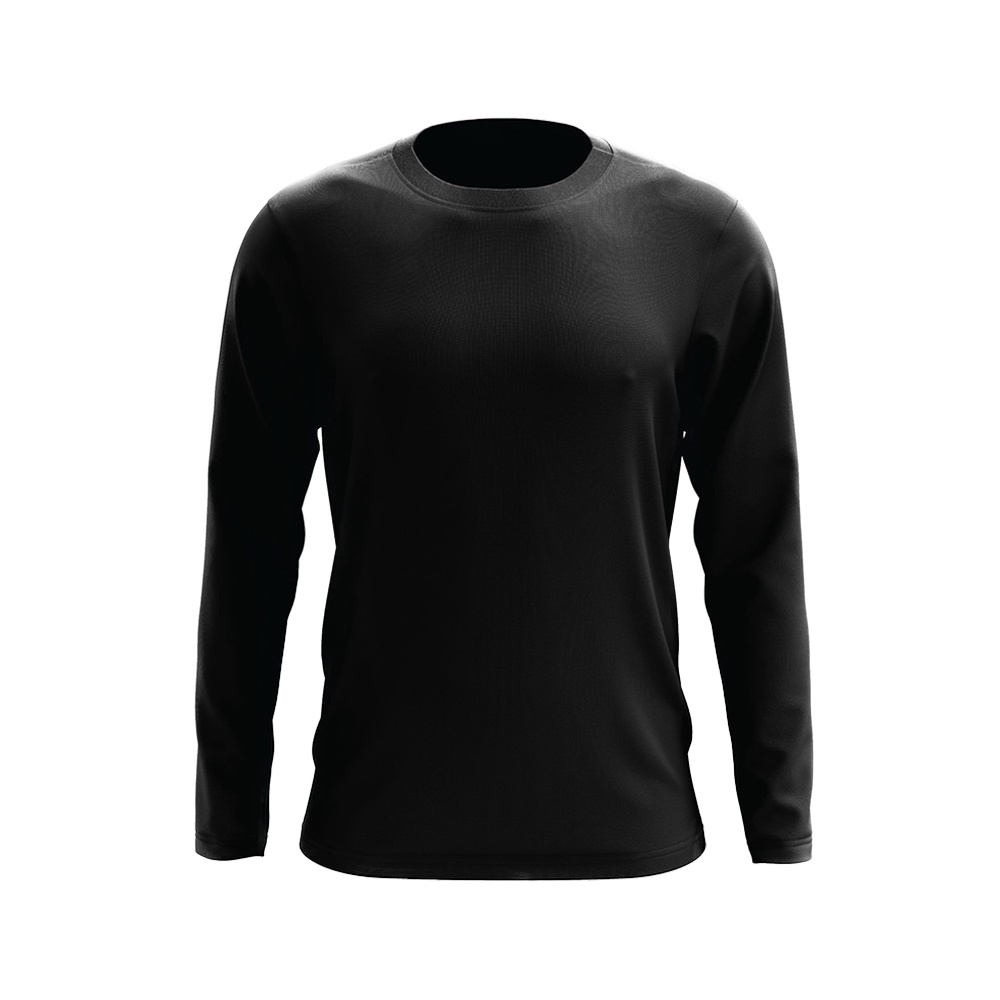 [S-2XL][Lamoda]VANESSA Microfibre Round Neck Long Sleeve T-Shirt Fast ...