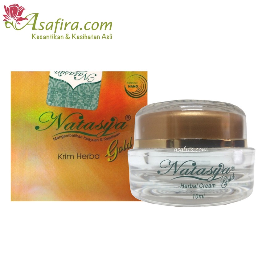 Natasya Gold Herbal Cream 10ml | Shopee Malaysia