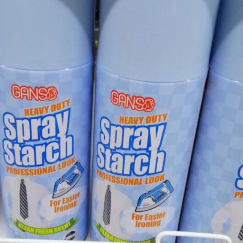 PREZ Fabric Starch Ironing Aid Anti Wrinkle Spray PREZ STARCH IRONING