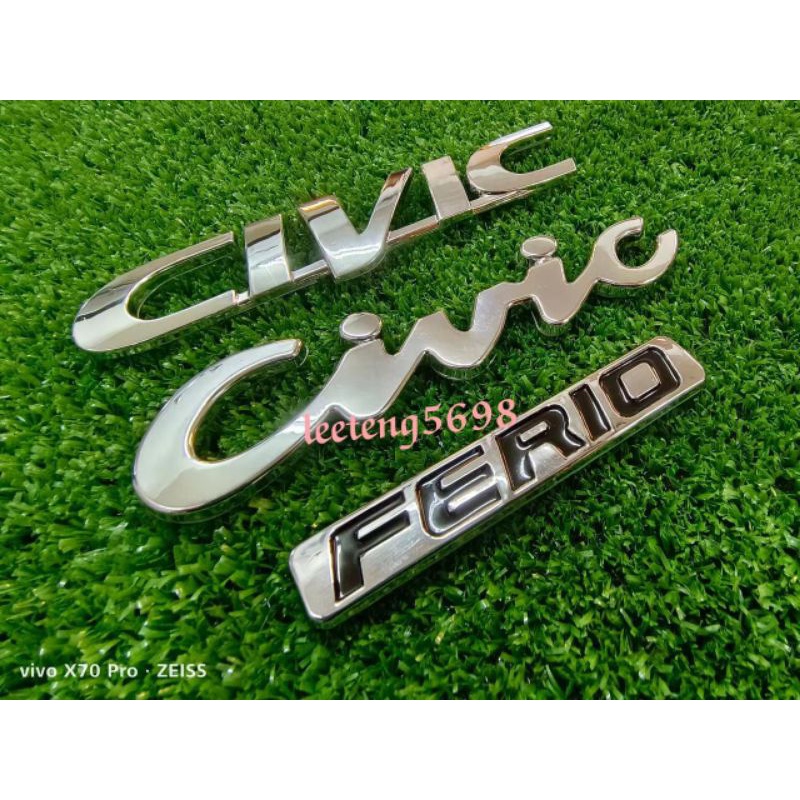 HONDA CIVIC EK EG & FERIO EMBLEM LOGO | Shopee Malaysia