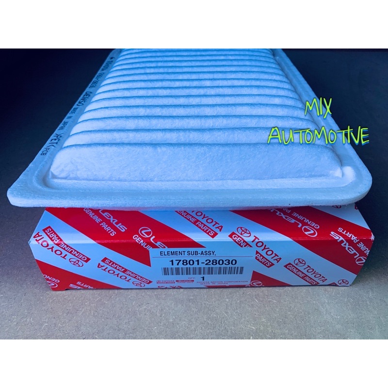 TOYOTA Air Filter 17801-28030-Toyota Camry 2008- ACV40 & ACV50 | Shopee ...