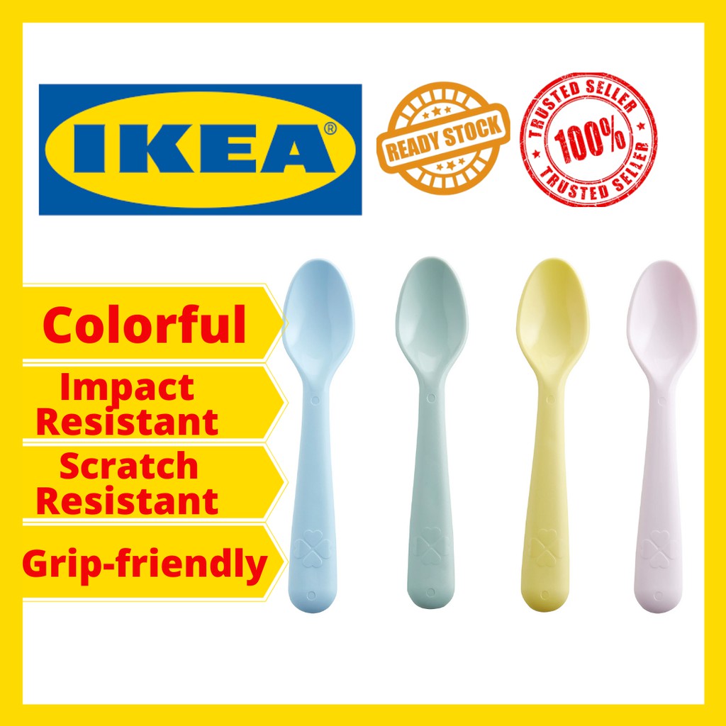 KALAS Spoon, mixed colors - IKEA