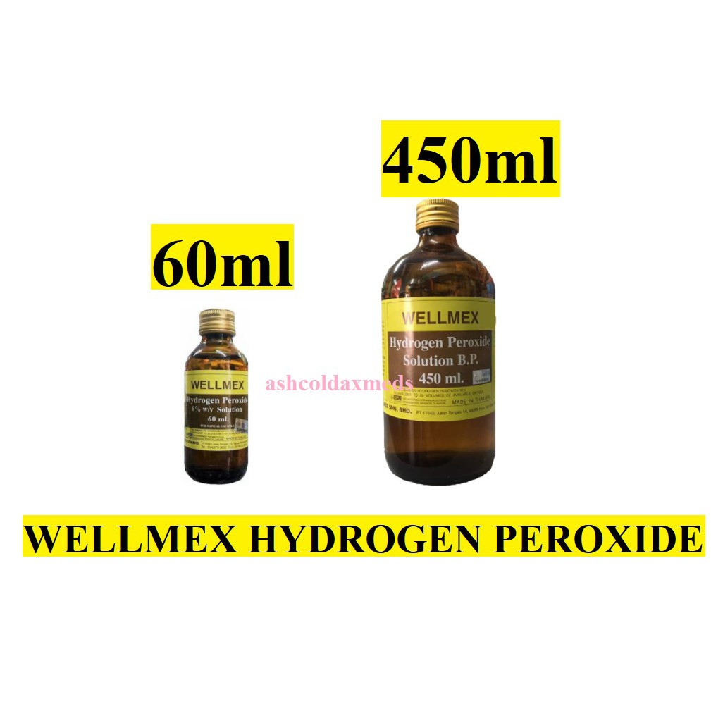 Wellmex Hydrogen Peroxide Sol B.p. 450ml - Alpro Pharmacy