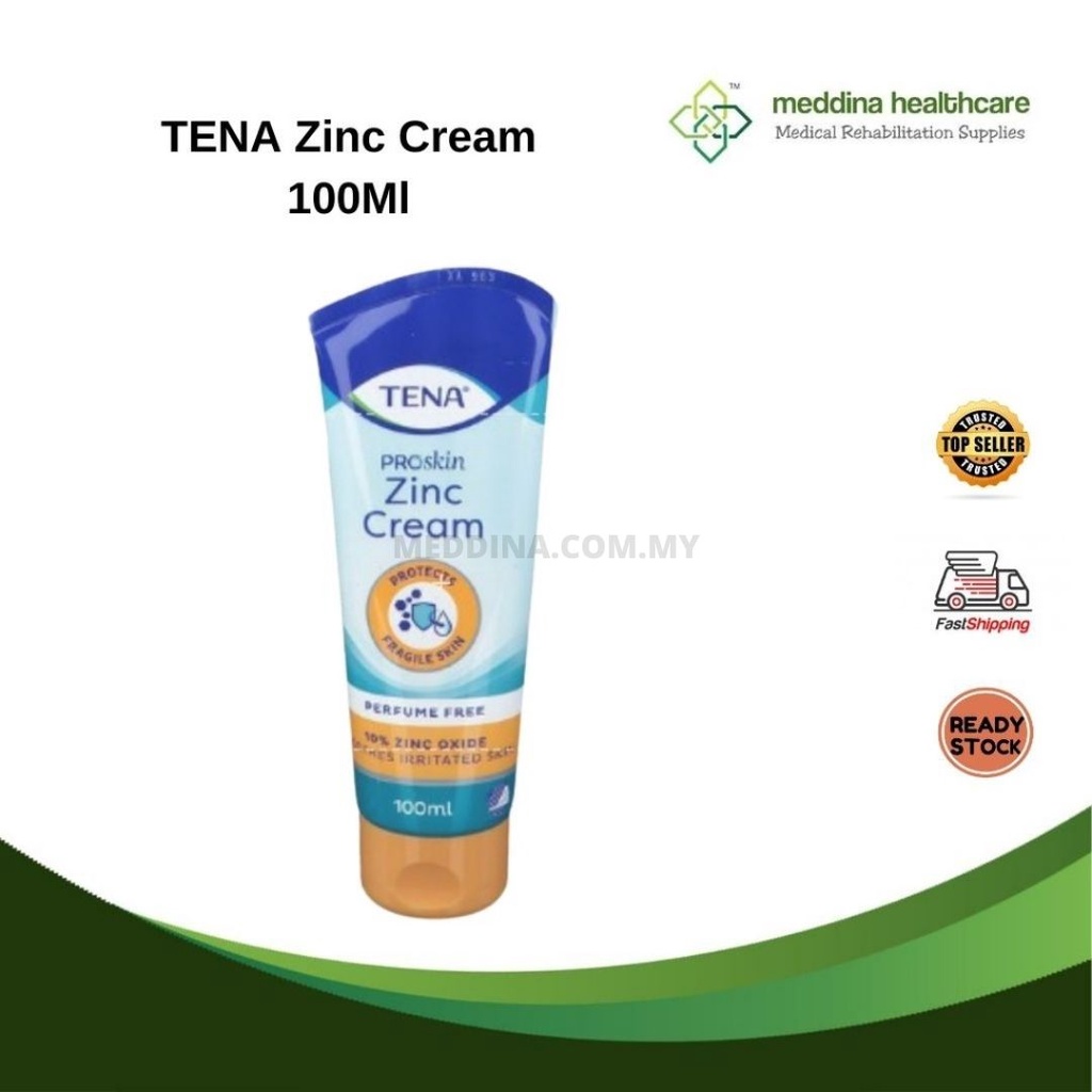 MEDDINA TENA Zinc Cream 100ml (EXPIRED DATE 04/2024) Shopee Malaysia
