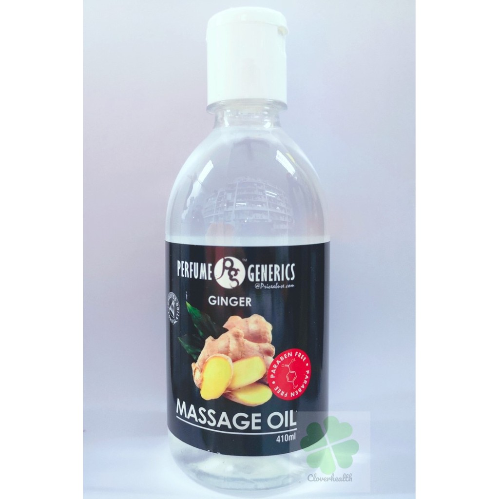 PG Perfume Generics Massage Oil 410ml Sunflower / Ginger / Lemongrass
