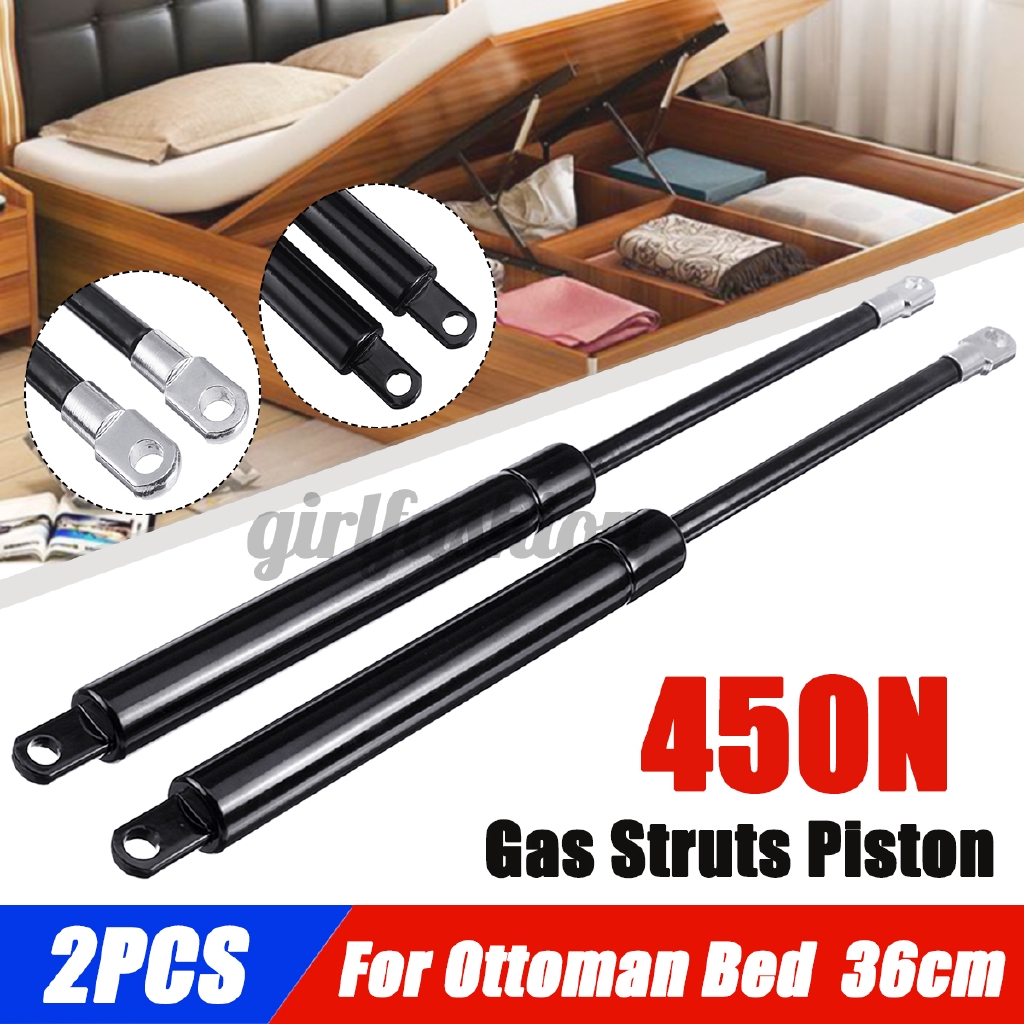 Gasdruckdämpfer 2 Stück 450N - Stabile Feder Für Motorhauben Und Heckklappen