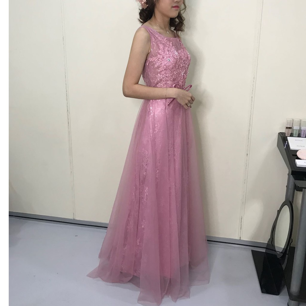 secondhand gown 二手婚纱晚装礼服gown pengantin terpakai/ maxidress/dinner dress ...