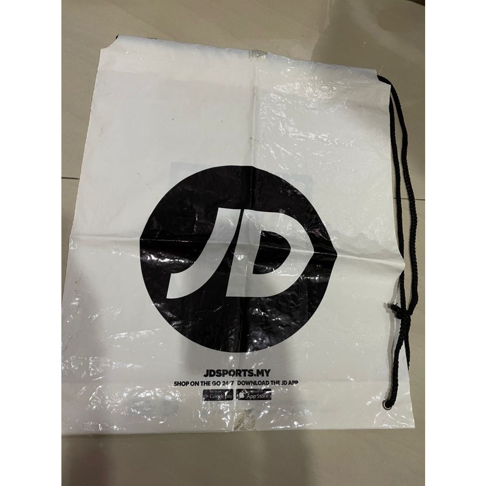 USED JD Sports Duffel Bags Sports Drawstring READY STOCK Shopee Malaysia