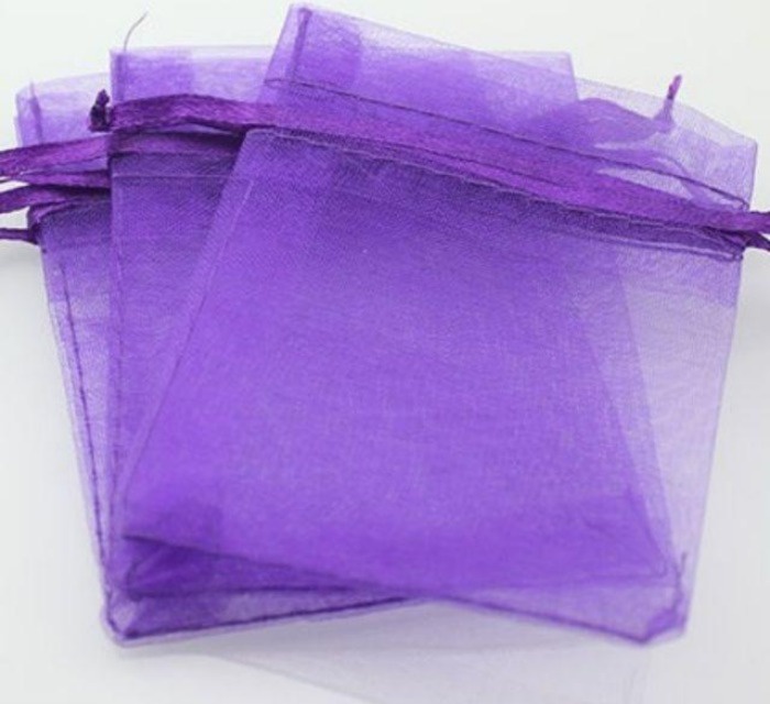 100pcs/lot Small Mesh Net Bag Favor Candy Pouch Wedding Christmas ...
