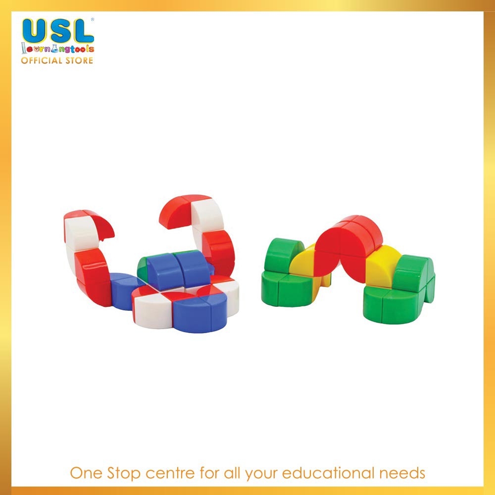 Linking Quarter Circle Blocks (200 pcs) - Manipulative & Mathematics ...