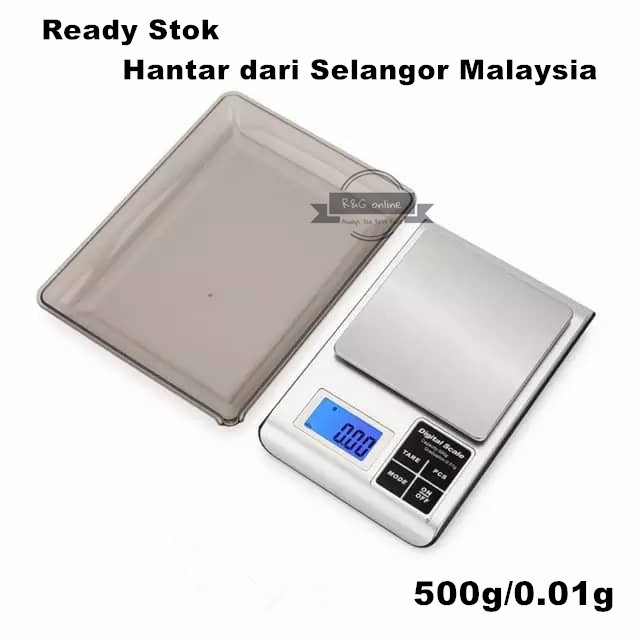 Food Scale Rechargeable Kitchen Scale With Trays 3000g/0.1g Small Scale  With Tar