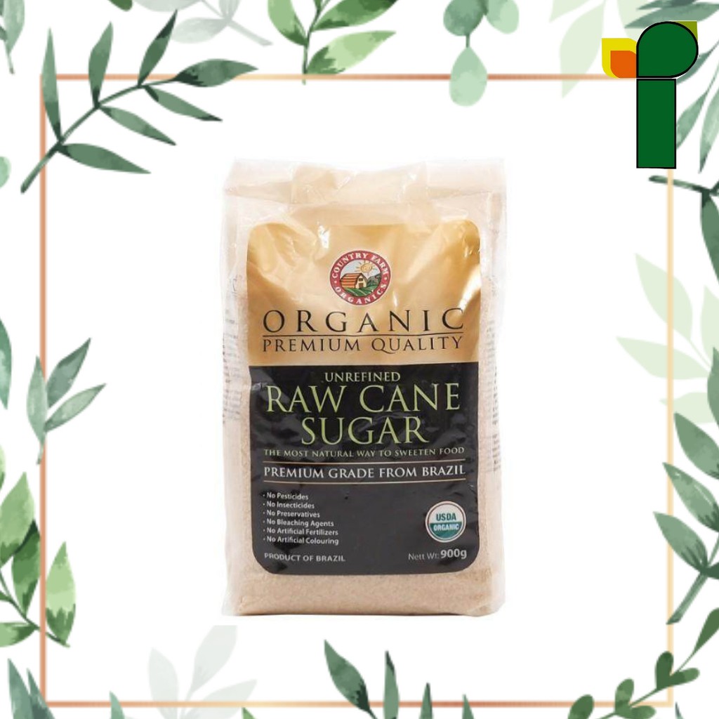 I Pharmacy Country Farm Organic Raw Cane Sugar (900g) Shopee Malaysia