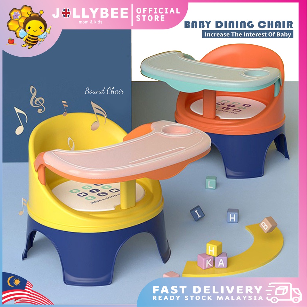 Jollybee Baby Dining Chair with sound effect Seat Kids Baby Feeding ...