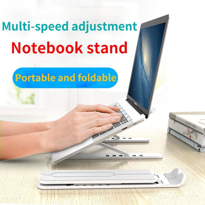 Aluminum Alloy Notebook Computer Stand Desktop Portable Flat Panel Heat ...