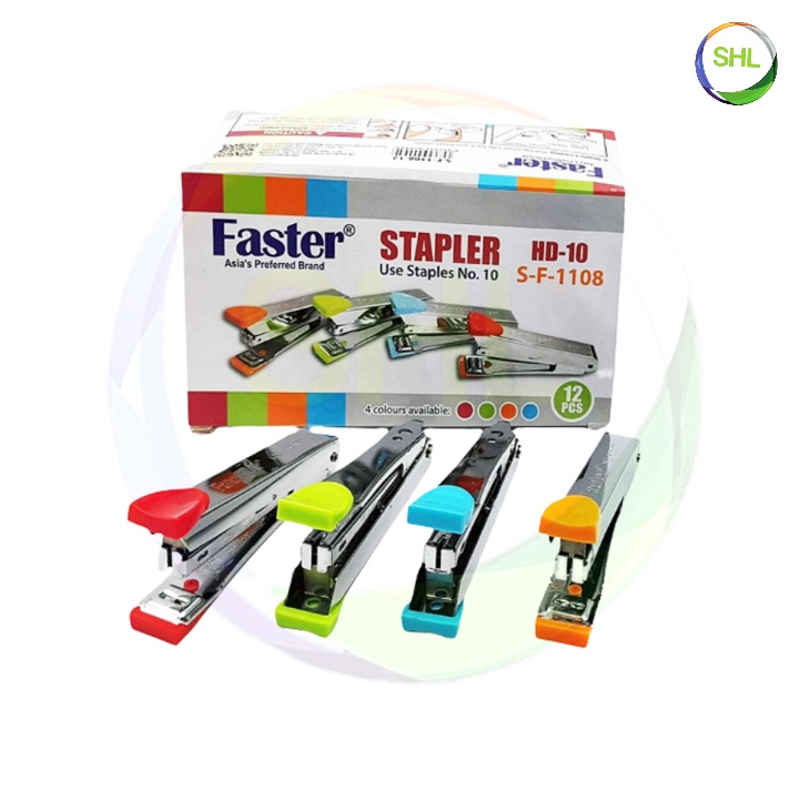 Faster Stapler HD-10 Use Staplers No.10 S-F-1108 Penyepit Kertas ...