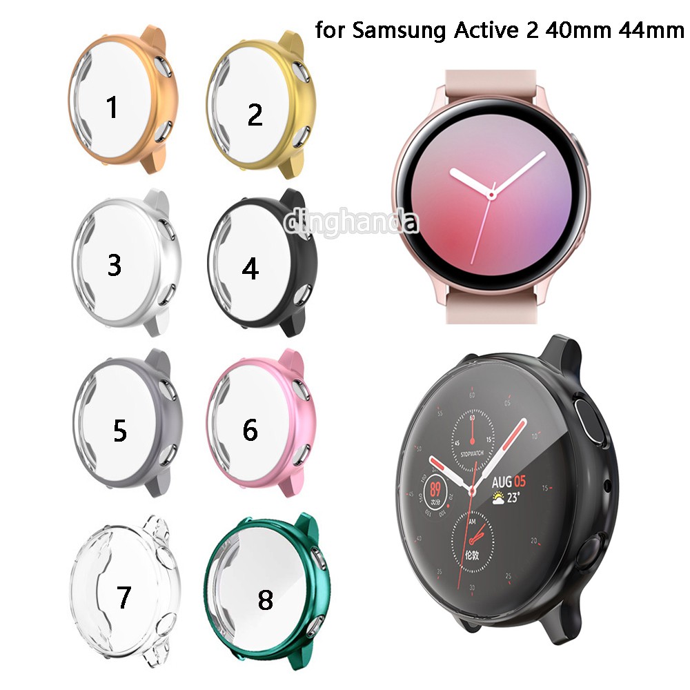 TPU Screen Protector Case Cover for Samsung Galaxy Watch Active 2 40mm 44mm Shopee Malaysia