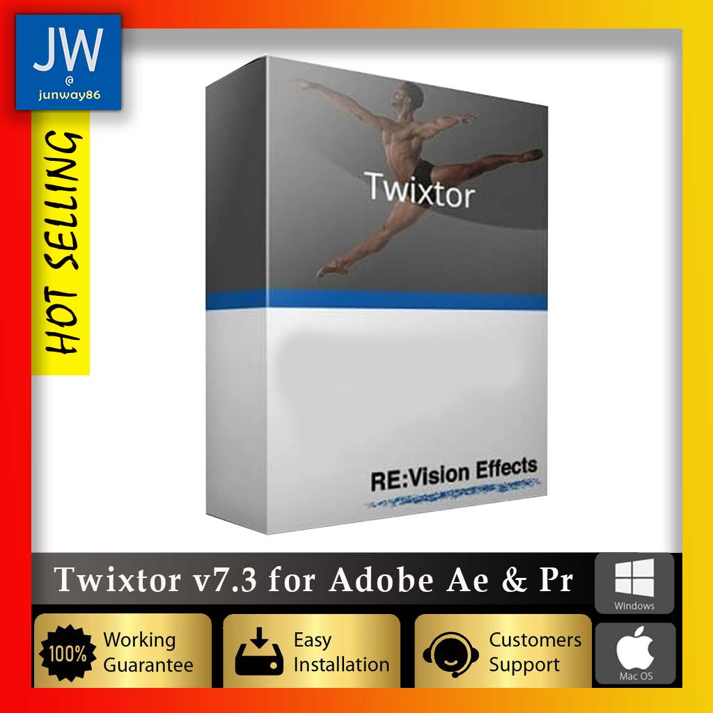 Twixtor v7.3 for After Effects - Full Version with Installation ...