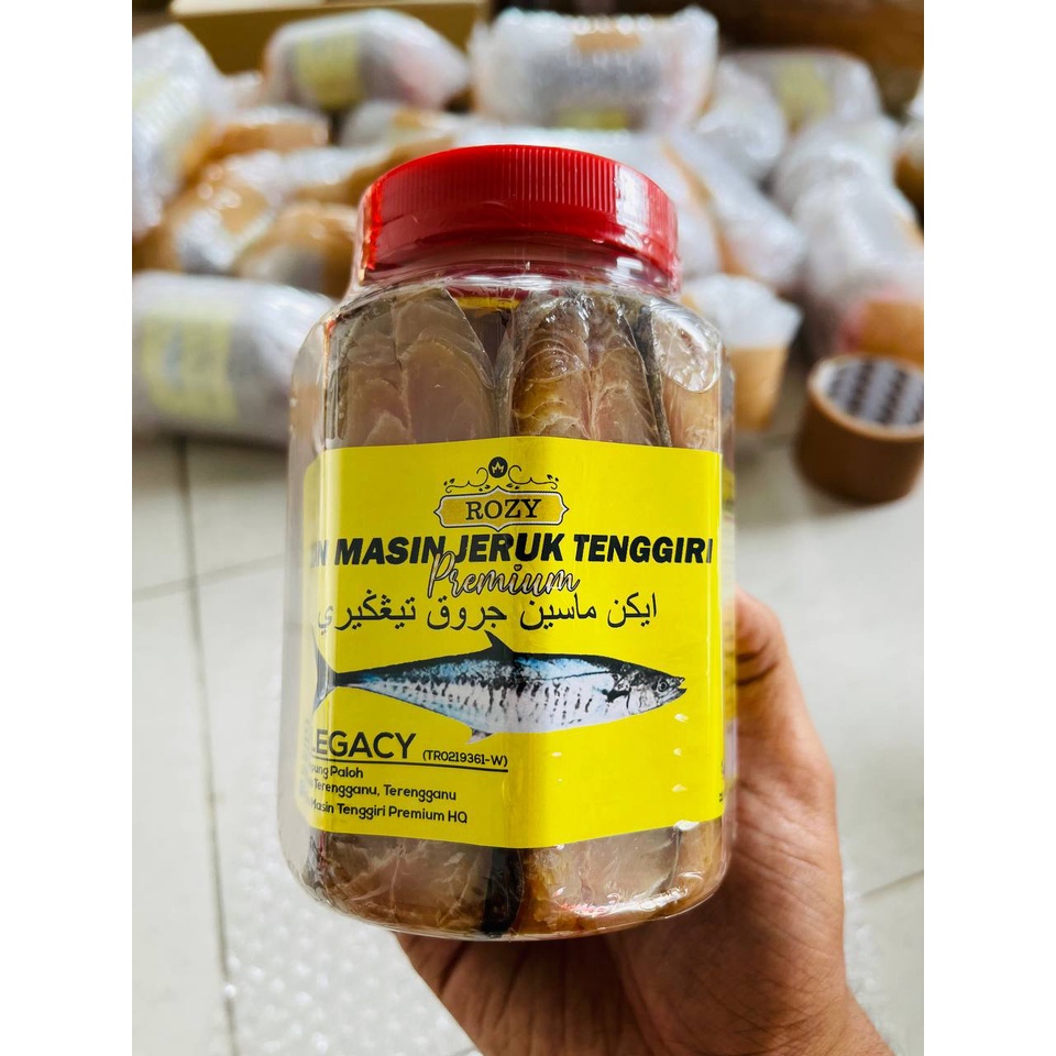 Ikan Masin Tenggiri Jeruk Produk Keluaran Melayu Muslim Ikan Kurau Masam Masin Kampung Dried Fish 60