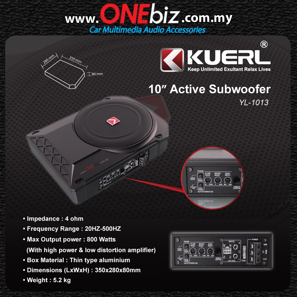 Kuerl subwoofer best sale