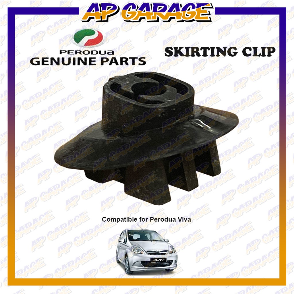 Perodua Viva Original Genuine Parts Push Retainer Fastener Side Skirt ...
