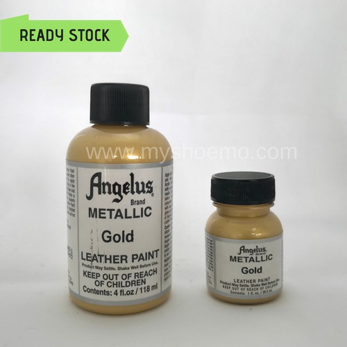 Angelus Leather Paint Pearlescent 18K Gold, 4 oz