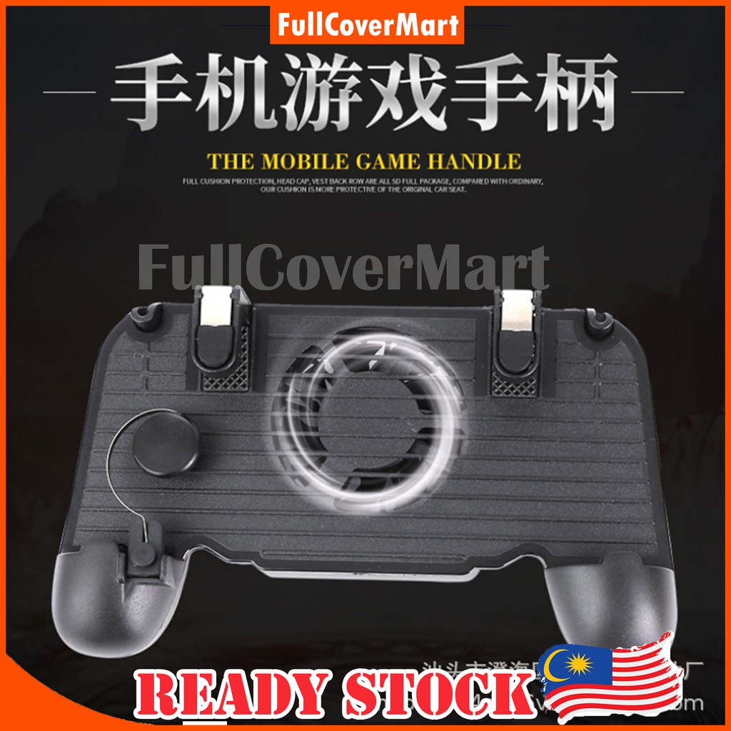 (PUBG12) F1+ PUBG Controller Game Gamepad Joystick Cooling Fan L1 R1 ...