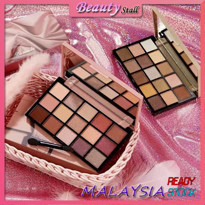 BeautyStall CO134 15 Colour Eyeshadow Matte Palette Long lasting