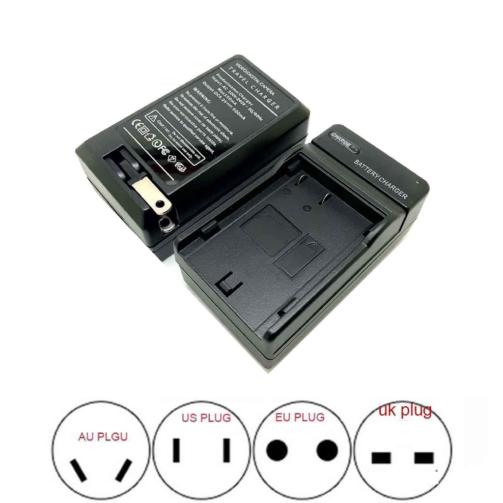 Battery Charger For Nikon ENEL19 Coolpix S100 S2500 S3100 S4100 S4150