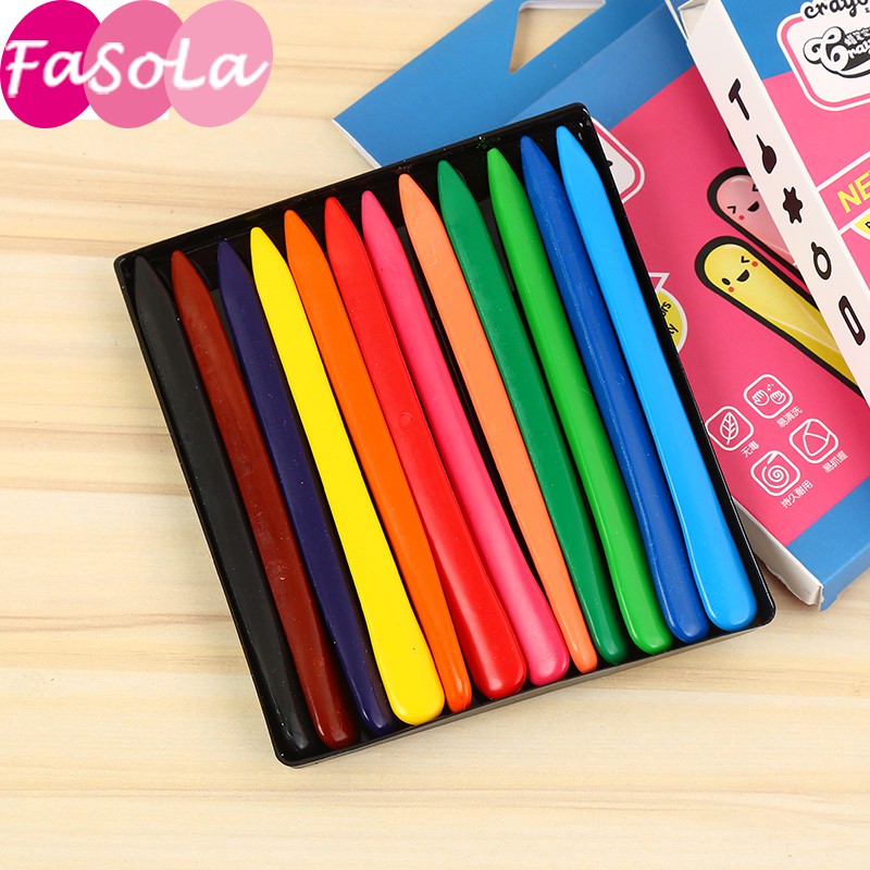 Organic Crayons Box For Babies To Practice Drawing Cute Design, Baby Coloring Box Safe From