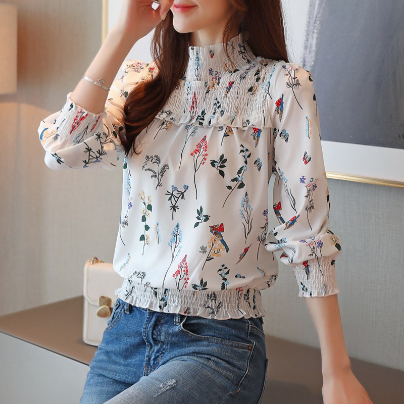 Cute long sleeve blouses best sale