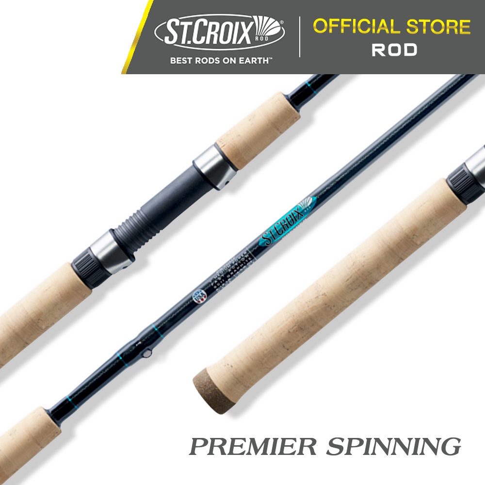 St Croix Premier Spinning PS Fishing Rod (4'6ft-7'0ft) USA