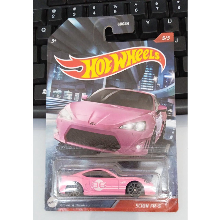 MERAH Diecast Hot Wheels SCION FR-S FRS FR S Pink Pink Assortment Cult ...