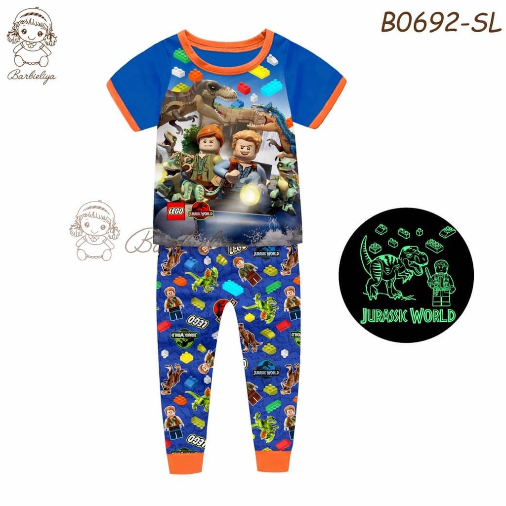 Lego jurassic world pajamas hotsell