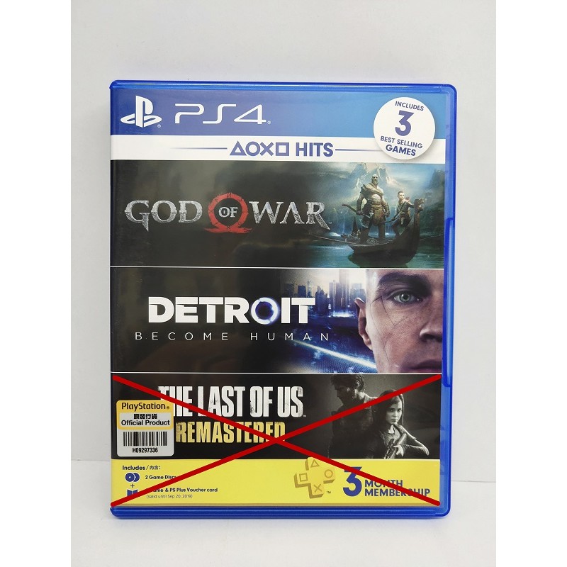 PS4 GOD OF WAR / DETROIT BECOME HUMAN CHI/ENG VERSION [USED] | Shopee ...