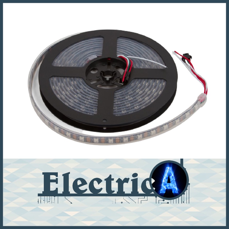 WS2812B (30@60 Leds Per Meter) RGB Led Strip 5 Meter IP67 (LED STRIP ONLY) 5V (suit for Arduino project) [ElectricA]