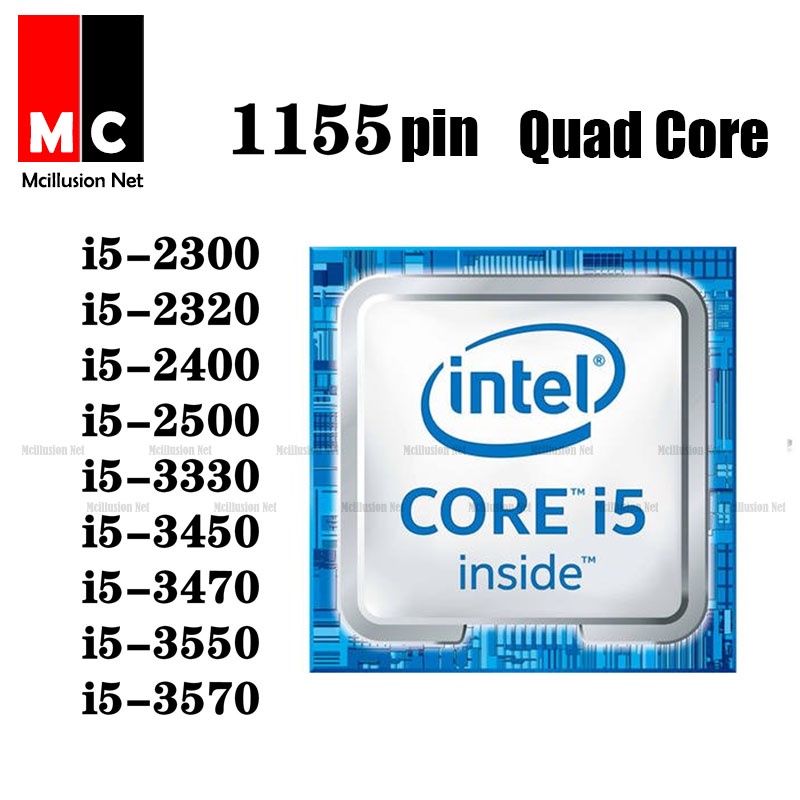 【Ready Stock】Intel Core I5 2300 2310 2320 2400 2500 3.1Ghz Desktop ...