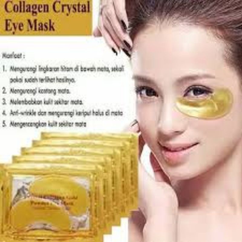 Gold Eye Mask + COLLAGEN (Sachet) Shopee Malaysia