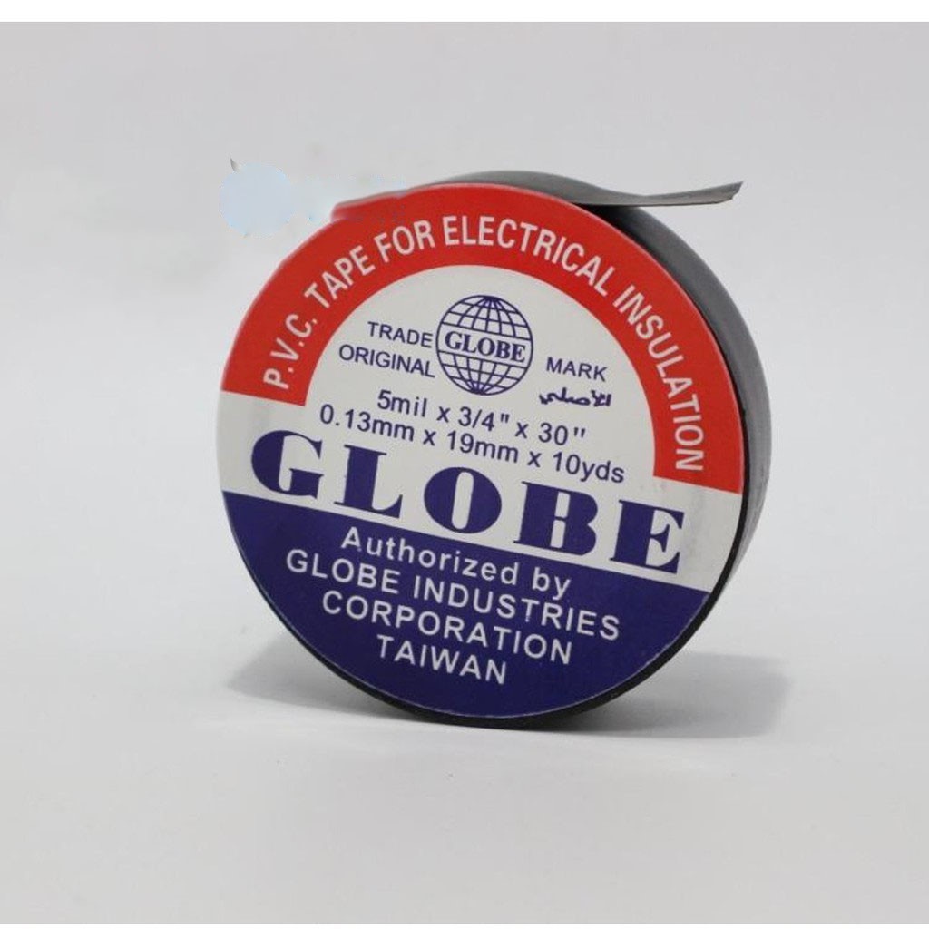 [ 1 UNIT ] GLOBE PVC ELECTRICAL TAPE WIRING TAPE SEAL TAPE come with