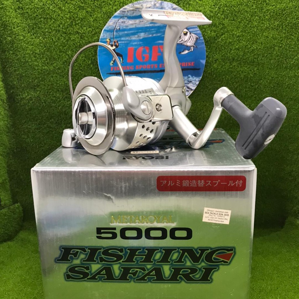 RYOBI SAFARI 5000 CLASSIC [EXTRA SPOOL] (MADE IN JAPAN) | Shopee