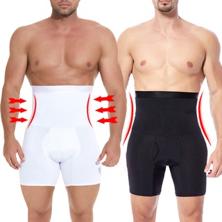 Tummy Compression Mens Shaper Boxer Shorts Girdle Briefs Underwear