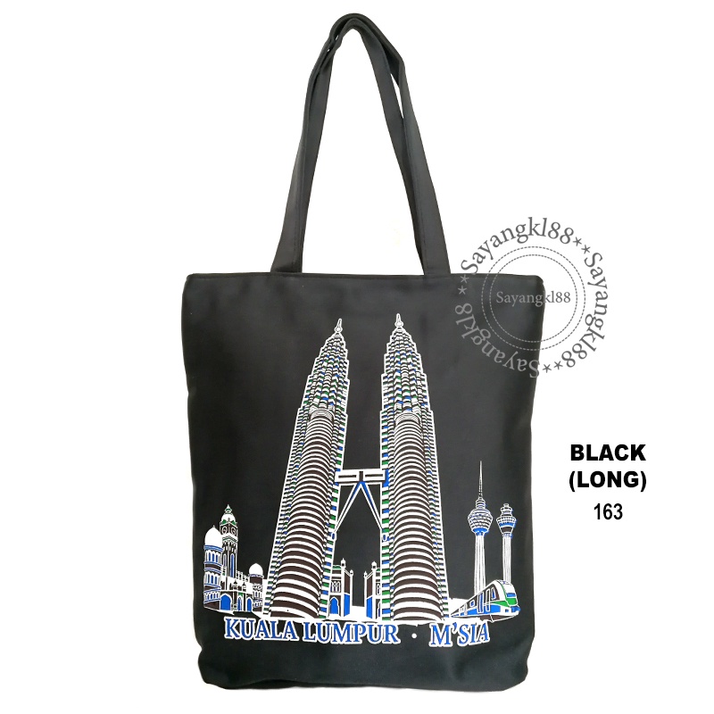 Tote bag KLCC tote bag canvas bag (L) bag klcc ready stockfast delivery bag kuala lumpur