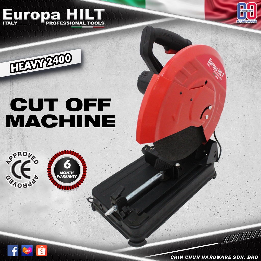 EUROPA HILT HEAVY 2400 14"/355mm HEAVY DUTY CUTOFF MACHINECUTTING