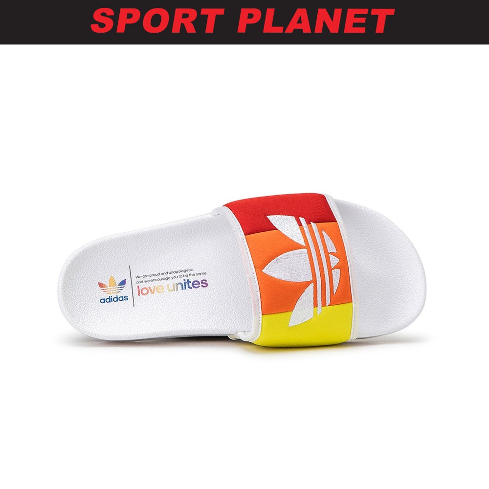 adidas Bunga Women Adilette Pride Pack Sandal Shoe Kasut Perempuan EF2317 Sport Planet 5 6 Shopee Malaysia