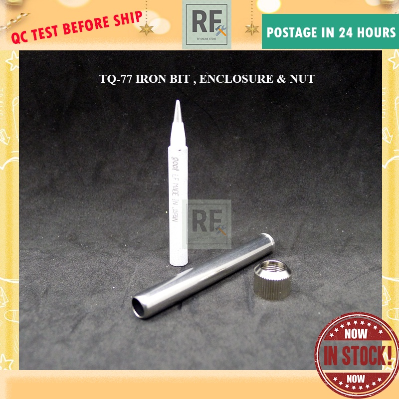 OEM GOOT SOLDERING IRON TIP / ENCLOSURE REPLACEMENT FOR TQ77 TQ77RTB