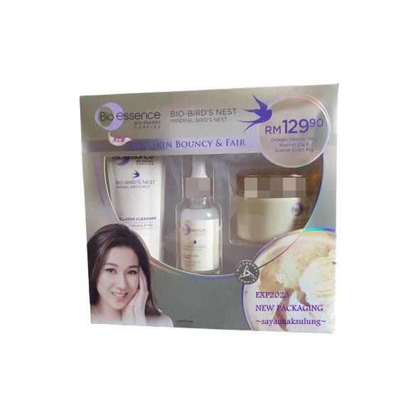exp2025 Bio essence BioBounce Bird Nest Collagen Cleanser Essence