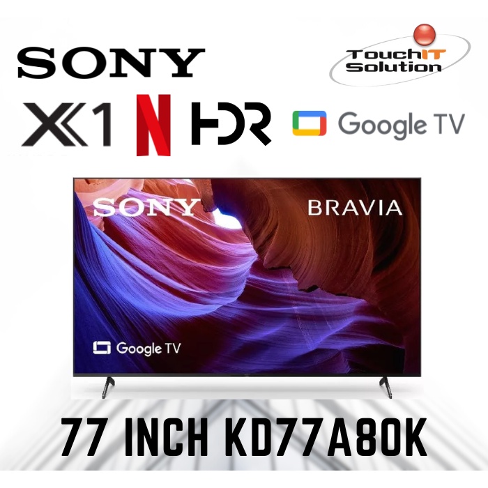 Sony 77 A80K XR77A80K | BRAVIA XR | OLED | 4K Ultra HD | High Dynamic ...