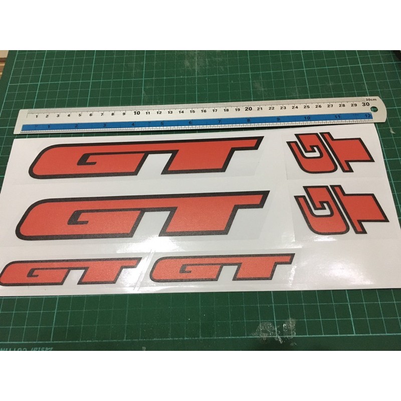 Gt bmx shop reproduction decals